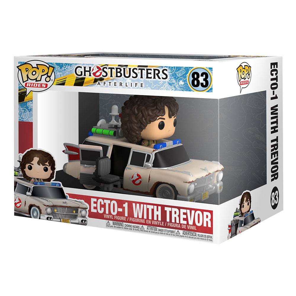 Figúrka Ghostbusters Afterlife Ecto 1 with Trevor Funko POP Ride