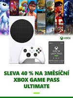 Konzole Xbox Series S 512GB + Game Pass Ulimate na 3 měsíce