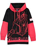 Mikina dětská Spider-Man - Double Sleeved (velikost 122/128)