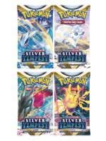 Karetní hra Pokémon TCG: Sword Shield Silver Tempest - booster (10 karet)