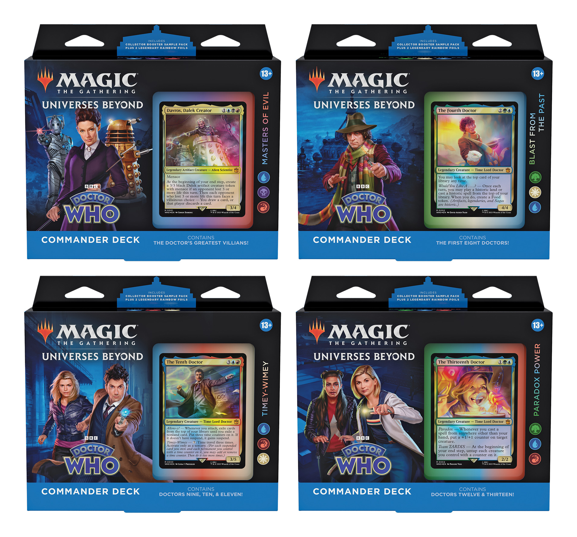 Karetní Hra Magic The Gathering Universes Beyond Doctor Who Com