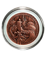 Sběratelská mince World of Warcraft - The Lich King Commemorative Bronze Medal