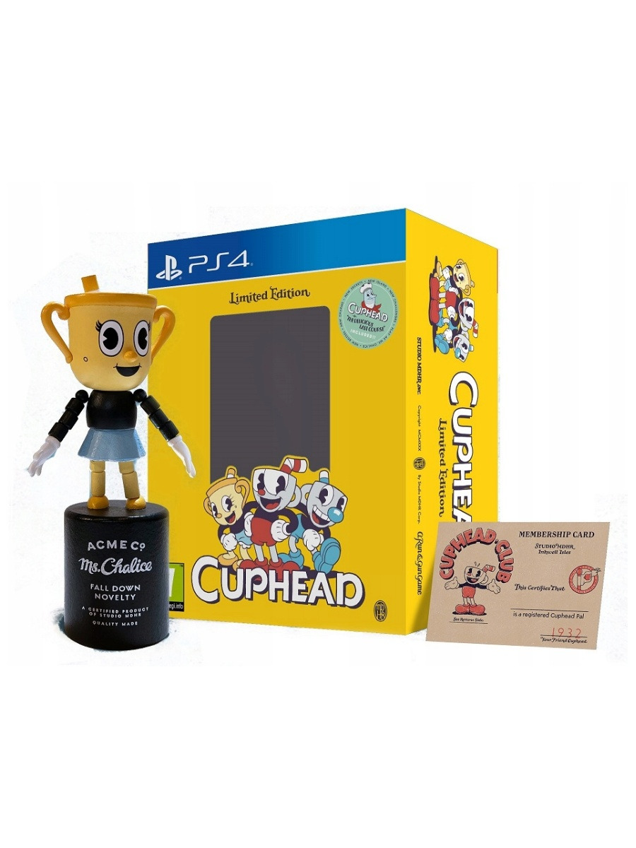 Cuphead Limited Edition PS4 Xzone Cz   54452 Original 