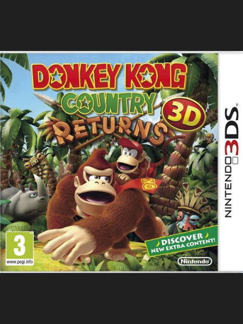 donkey kong country 3ds
