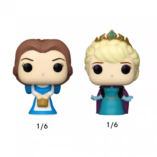 Figúrka Disney - Disney Princess Belle 4-pack (Funko Bitty POP)