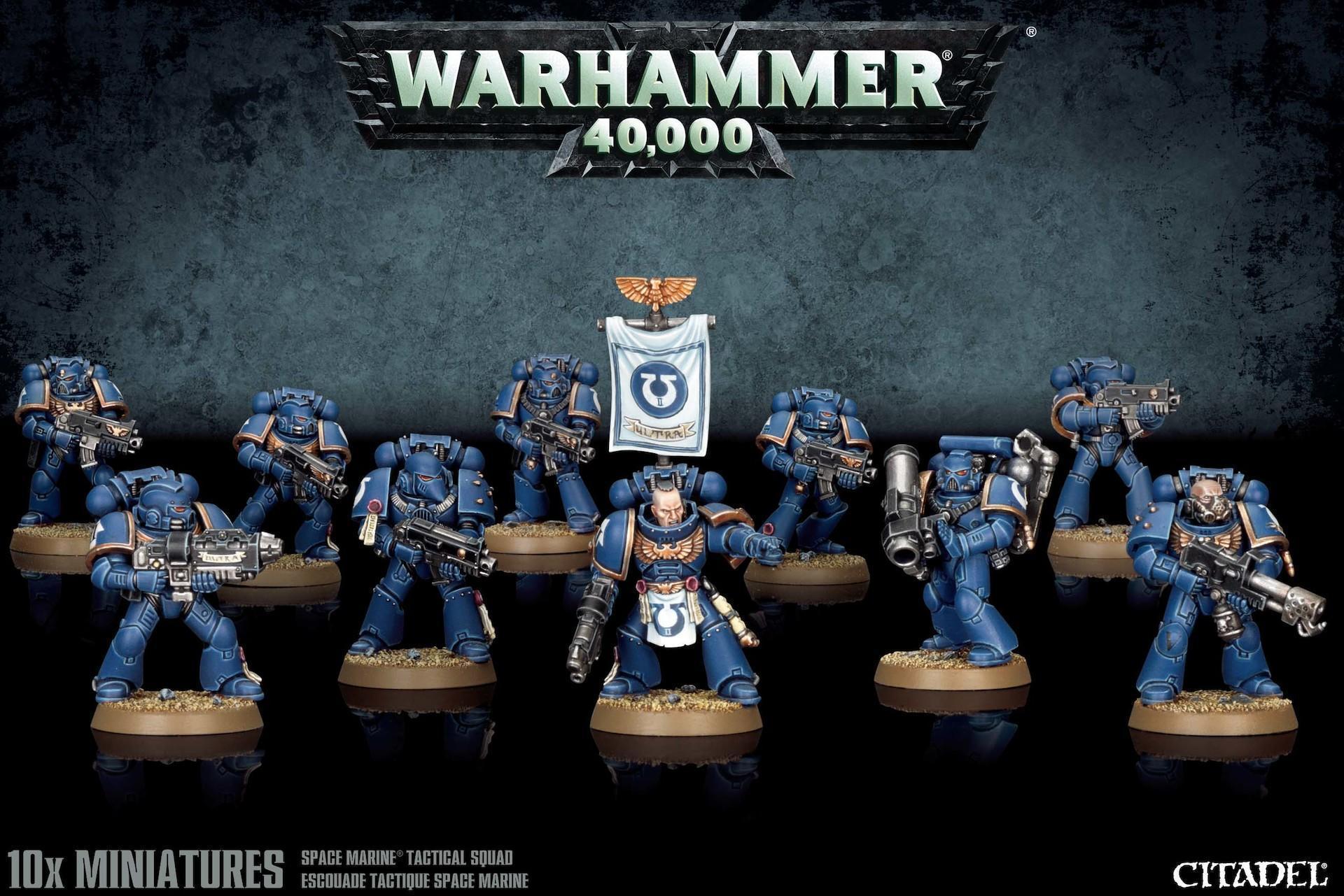 Space marine tactical squad обзор