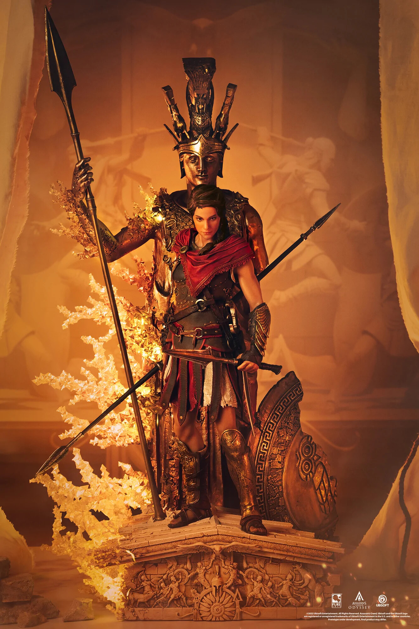 Socha Assassins Creed Odyssey Kassandra Animus 1 4 Scale Statue Purearts Xzone Sk