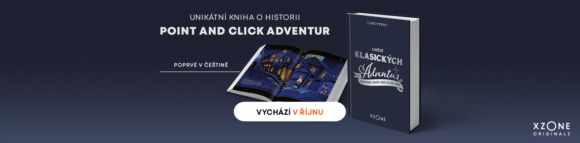 Kniha Umění klasických adventur - Historie point and click her