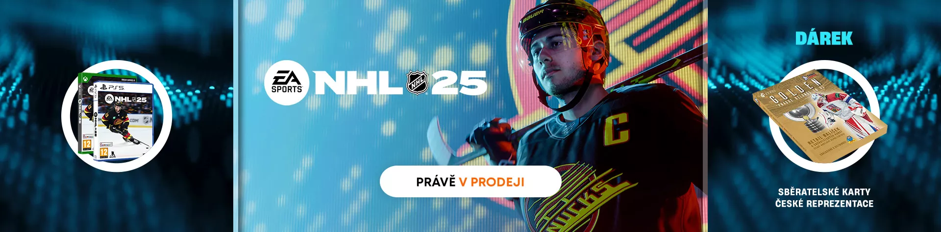 NHL 25 s kartičkama (do 10.10.